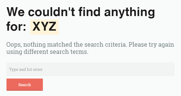 Zero post author page flagged as a soft 404