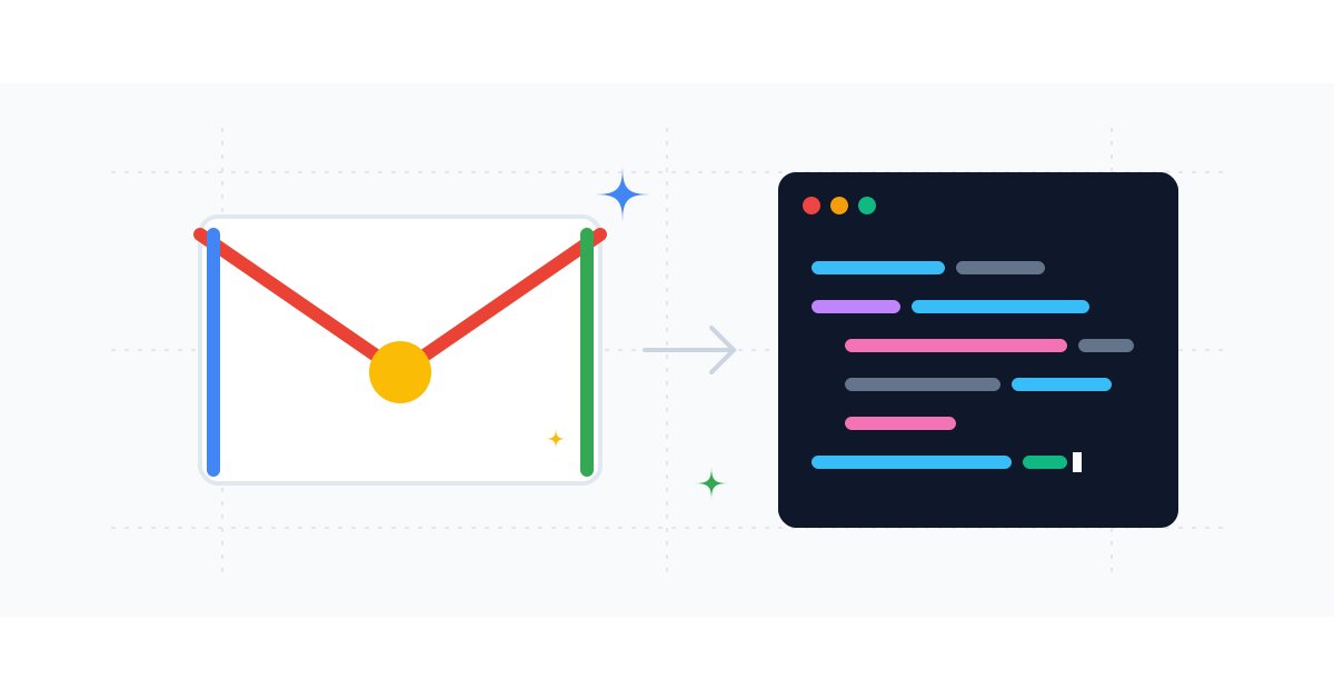 Your 'Gmail' can write code.