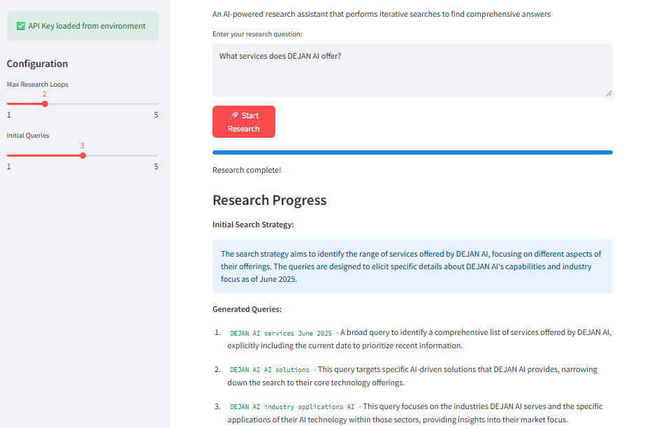 Multi-Step Research Agent